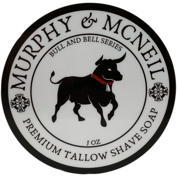 Murphy & Mcneil Orange Bull & Bell Series Shaving Soaps (Tallow) 3oz