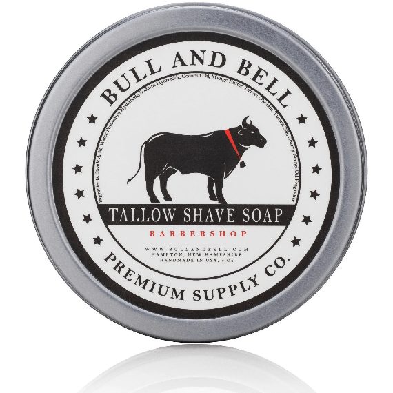 Murphy & Mcneil Original Barbershop  Bull & Bell Series Shaving Soaps (Tallow) 3oz