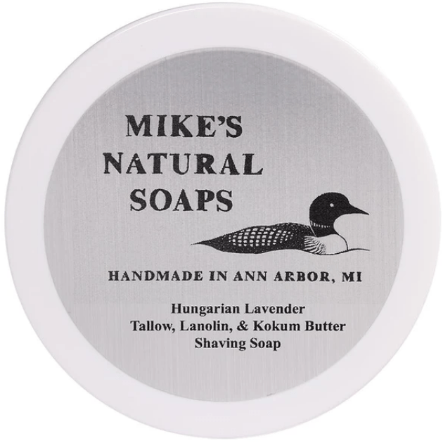 Mike?s Natural Soaps Hungarian Lavender Shaving Soap 5 Oz