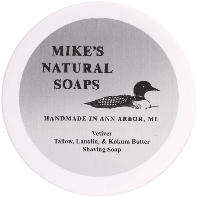 Mike?s Natural Soaps Vetiver Shaving Soap 5 Oz