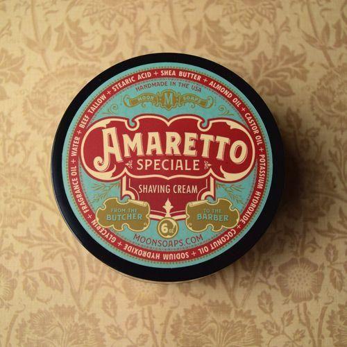 Moon Soaps Moon Soaps Amaretto Speciale Shave Cream 6 Oz Shave Cream