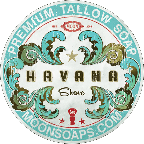 Moon Soaps Havana Shave Soap 6 Oz