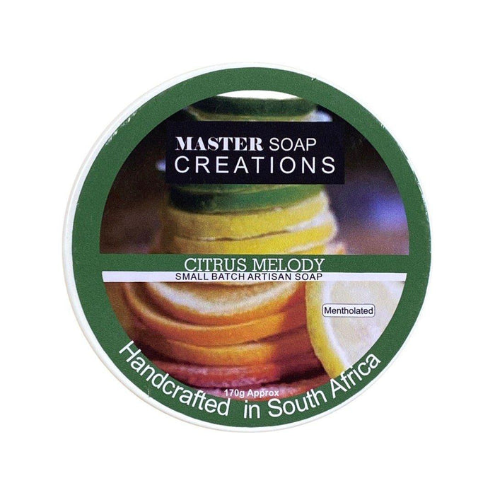 Master Soap Creations Citrus Melody Shave Soap 6 Oz