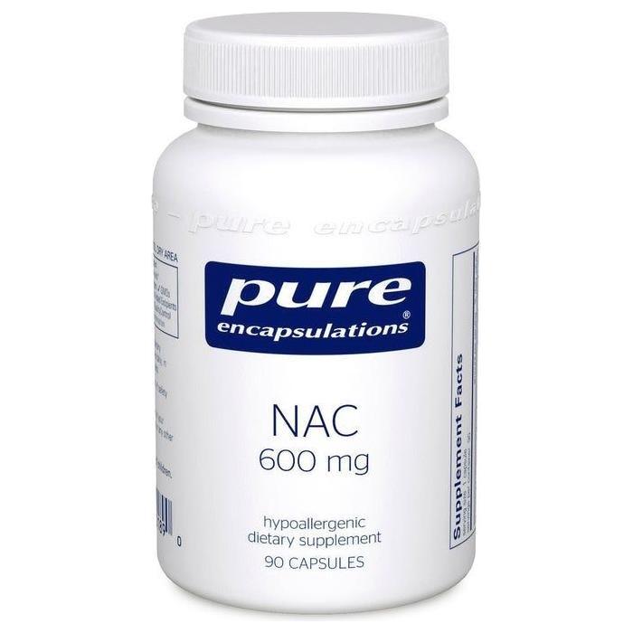 Pure Encapsulations Pure Encapsulations NAC 600mg - 90 Capsules Dietary Supplements