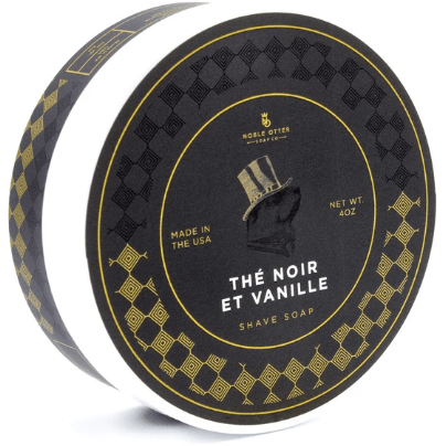Noble Otter Soap Co. The Noir of Vanille Shave Soap 4 Oz