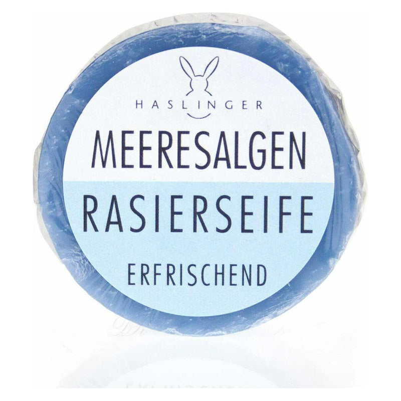 Haslinger Haslinger Shaving Soap Marine Algae 60g Shaving Soap