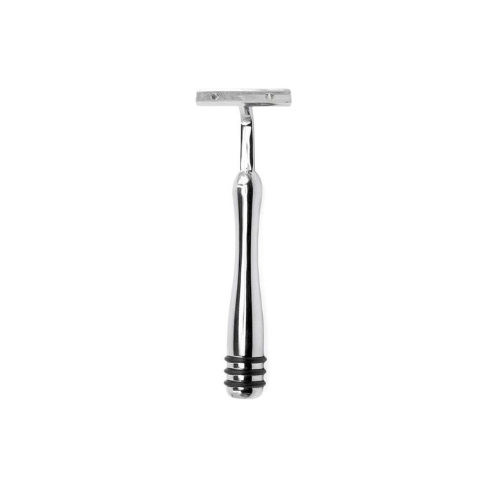 Dural Chrome Twin Blade Razor Handle for Gillette Trac II Cartridges