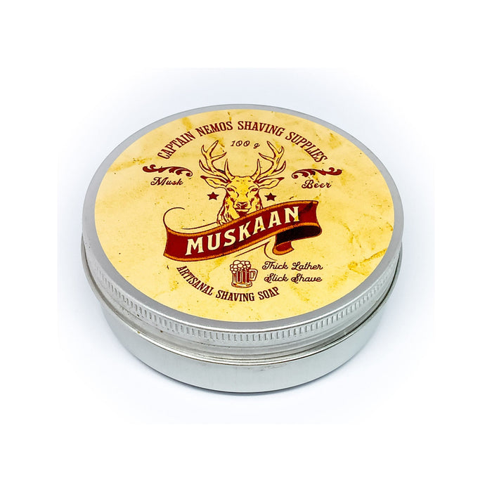 Captain Nemo's Muskaan Shaving Soap 3.5 oz