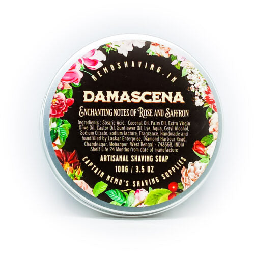 Captain Nemo's Damascena Shaving Soap 3.5 oz