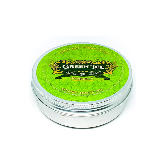 Captain Nemo's Green Ice Shaving Soap 3.5 oz