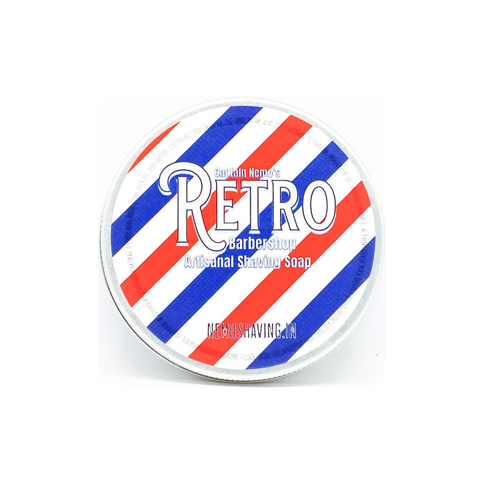 Captain Nemo's Retro Barbershop Shaving Soap 3.5 oz