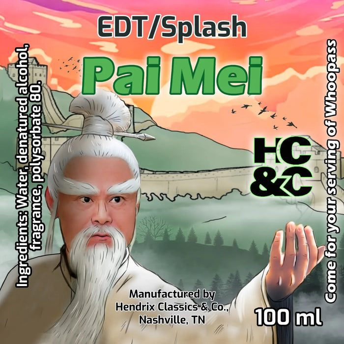 HC&C Pai Mei EDT Aftershave Splash 100ml