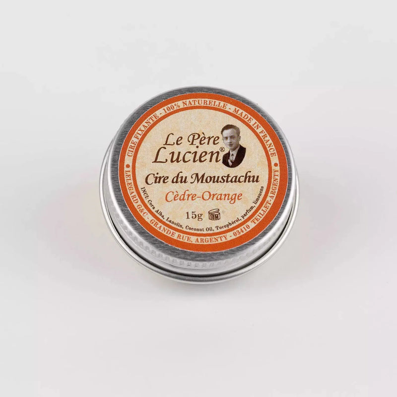 Le Pere Lucien Le Pere Lucien Cedre-Orange 100% Natural Mustache Wax 30Ml Mustache Wax