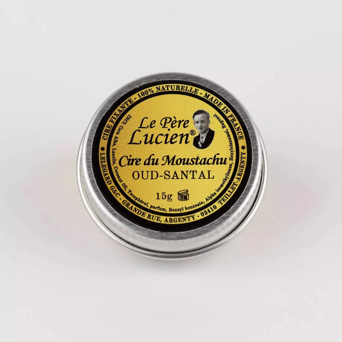 Le Pere Lucien Oud-Santal 100% Natural Mustache Wax 30Ml