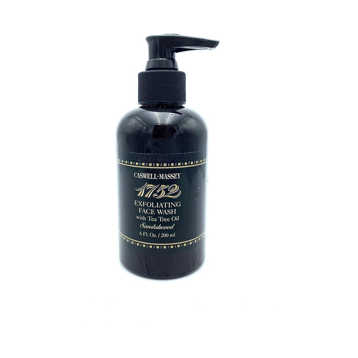 Caswell-Massey 1752 Exfoliating Face Wash with Tea Tree OiI Sandalwood  6oz