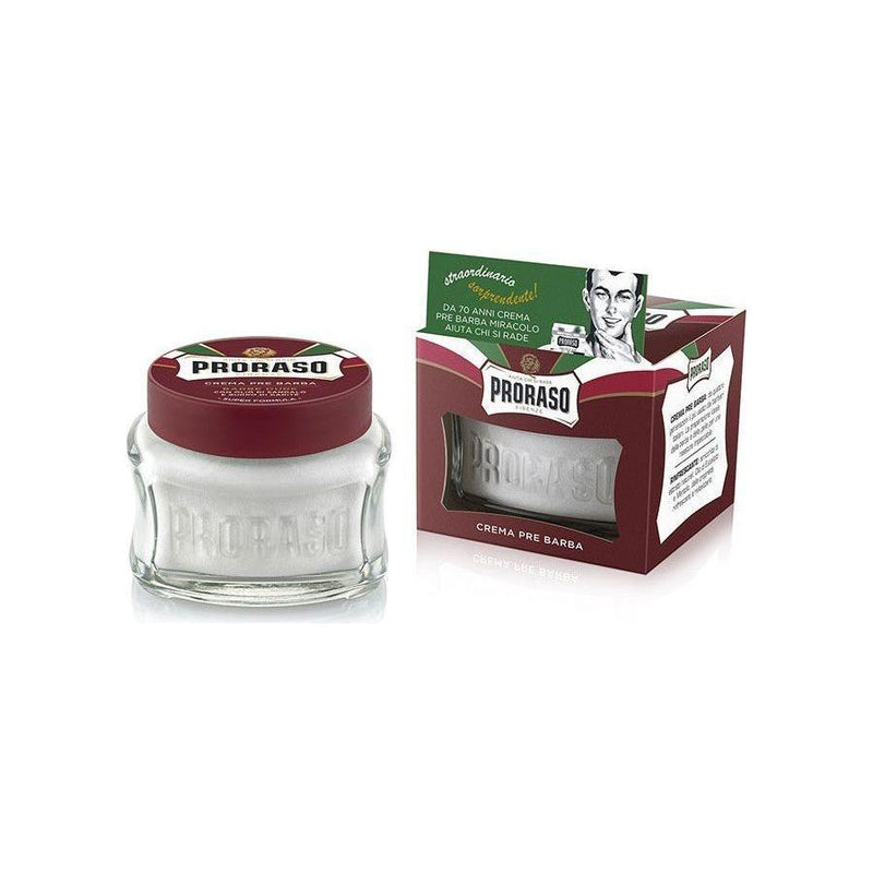 Proraso Proraso Moisturizing & Nourishing With Sandalwood Oil & Shea Butter Super Formula Pre-Shave Cream 3.6 Oz Pre-Shave Cream