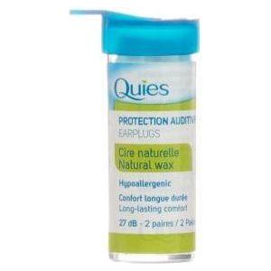 Quies Quies Auditive Protection Cire Naturelle 2 Pair Ear Protection