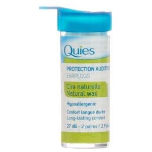 QUIES - Protection auditive Cire naturelle (8 paires)