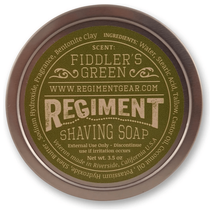 Regimet Fiddler's Green Shaving Soap 3.5 Oz