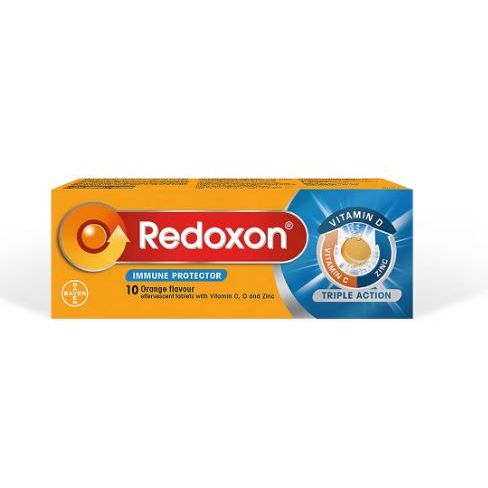 Redoxon Triple Action Vitamin C 1000mg 10 effervescent tablets