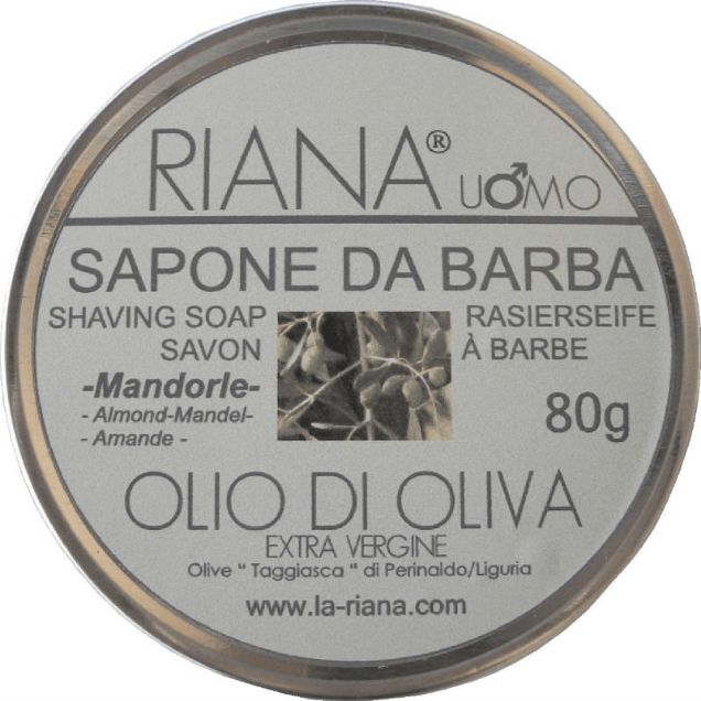 Riana Uomo Mandorle Shaving Soap 80g