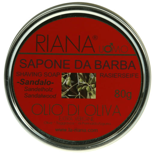 Riana Uomo Sandalo Shaving Soap 80g