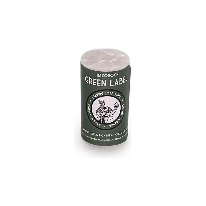 RazoRock Green Label Shaving Soap Stick 2.6 oz