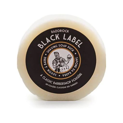 RazoRock Black Label Shaving Soap Puck 100g