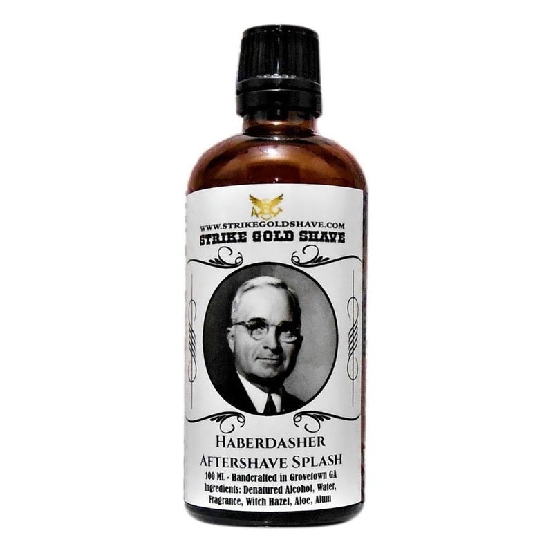 Strike Gold Shave Strike Gold Shave Haberdasher Shaving Collection Shaving Set