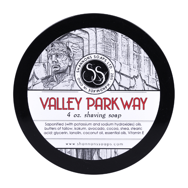 Shannons Soap Valley Park Way Shaving Soap 4 Oz