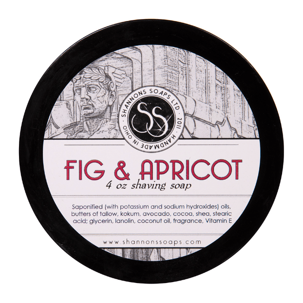 Shannons Soap Fig & Apricot Shaving Soap 4 Oz