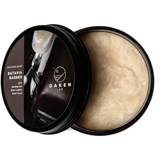Oaken Lab v3  Batavia Barber Shaving Soap 4 oz