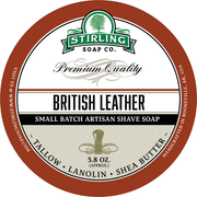 Stirling Soap Co Stirling Soap Co. British Leather Shaving Collection Shaving Set