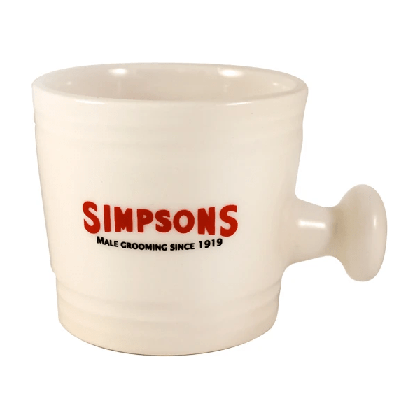 Simpsons Simpsons Small Ceramic Shaving Mug Shaving Mug