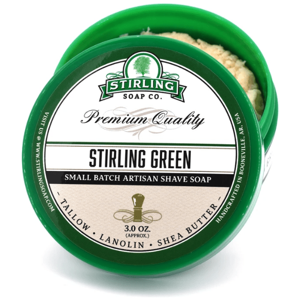 Stirling Soap Co Stirling Soap Co. Stirling Green Shaving Collection Shaving Set