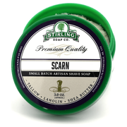 Stirling Soap Co Stirling Soap Co. Scarn Shaving Collection Shaving Set Light Gray Shaving Soap 3oz