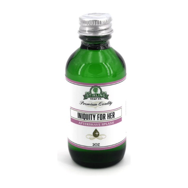 Stirling Soap Co. Iniquity for her After Shave 2 Oz