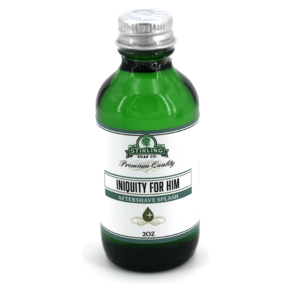 Stirling Soap Co. Iniquity for him After Shave 2 Oz