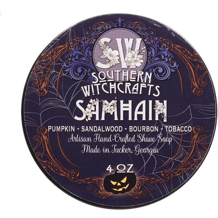 Southern Witchcrafts Samhain Vegan Shaving Soap 4 Oz