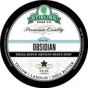 Stirling Soap Co Stirling Soap Co. Glacial - Obsidian Shaving Collection Shaving Set