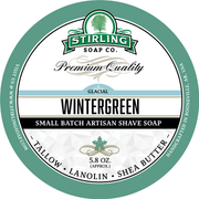 Stirling Soap Co Stirling Soap Co. Glacial - Wintergreen Shaving Collection Shaving Set