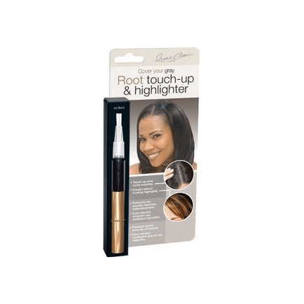 Irene Gari Irene Gari Cover Your Gray for Women Root Touch Up & Highlighter Jet Black 0.07 Oz Hair Color