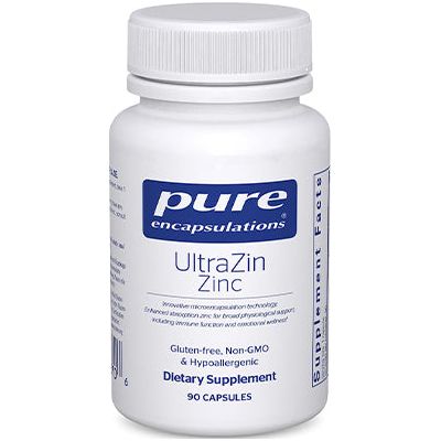 Pure Encapsulations UltraZin Zinc 90 Capsules - 16 Oz