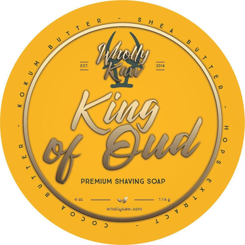 WhollyKaw Wholly Kaw King of Oud Shaving Collection Shaving Set