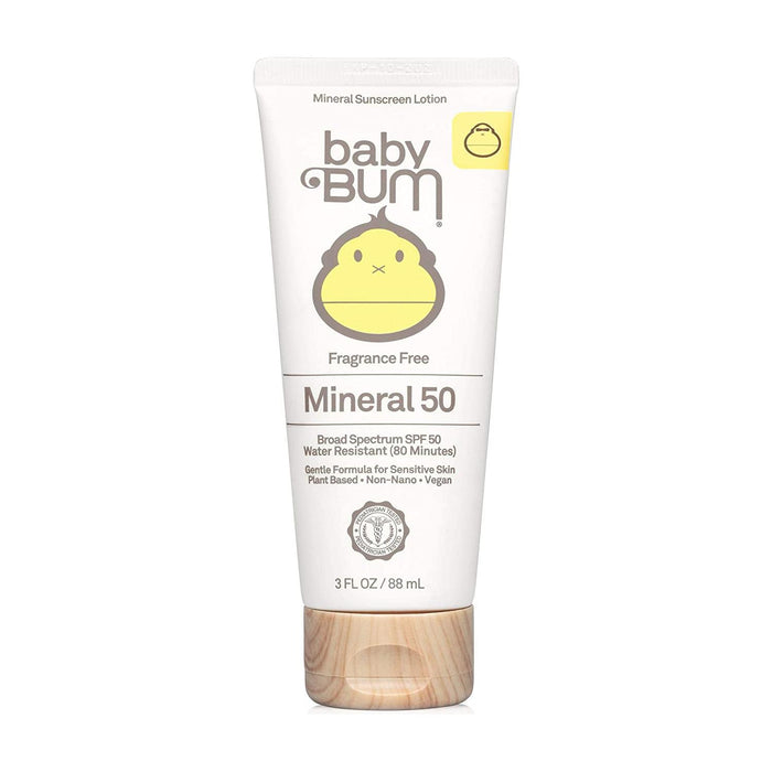 Sun Bum Baby Bum Fragrance Free SPF 50 Sunscreen 3 Fl Oz