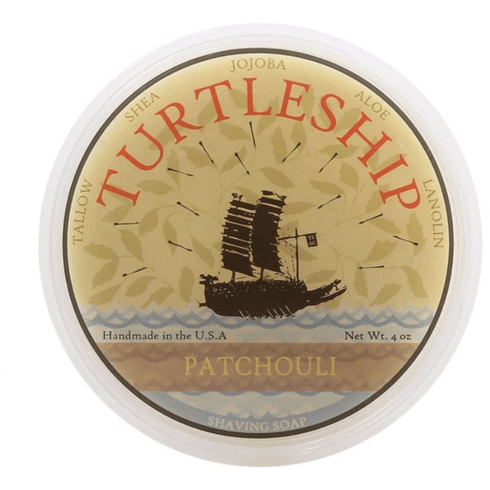 Turtleship Shave Co. Patchoulin Shaving Soap 4 Oz