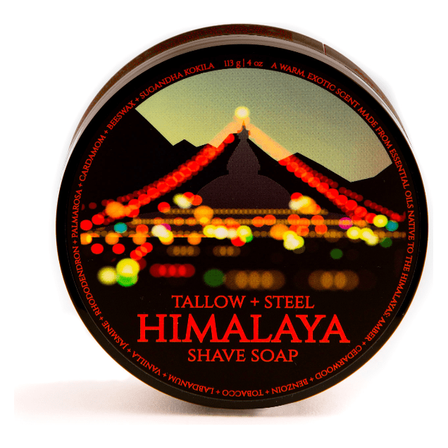 Tallow + Steel Himalaya Shaving Soap 4 Oz