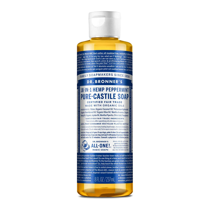 Dr. Bronner's Dr. Bronner's Organic Pure Castile Liquid Soap Peppermint 8 fl oz Liquid Soap
