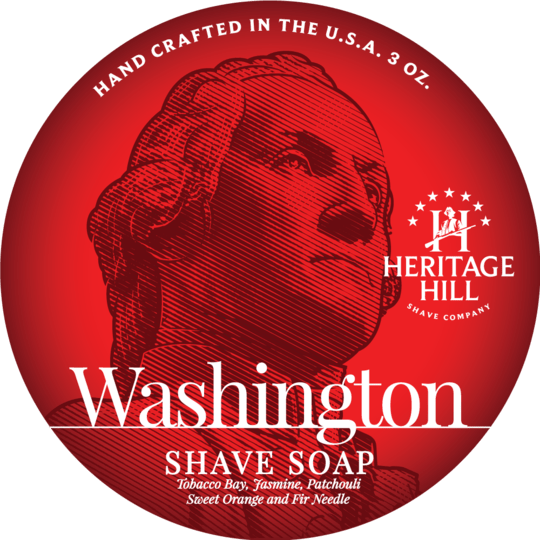 Heritage Hill Heritage Hill Washington Shave Soap 3 Oz Shave Soap Brown