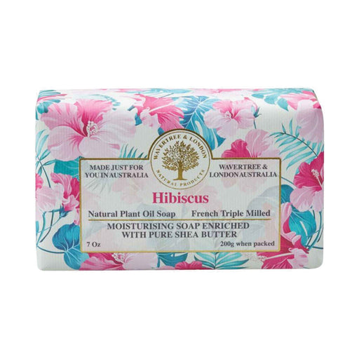 Wavertree & London Wavertree & London Hibiscus Soap 7 Oz Bar Soap